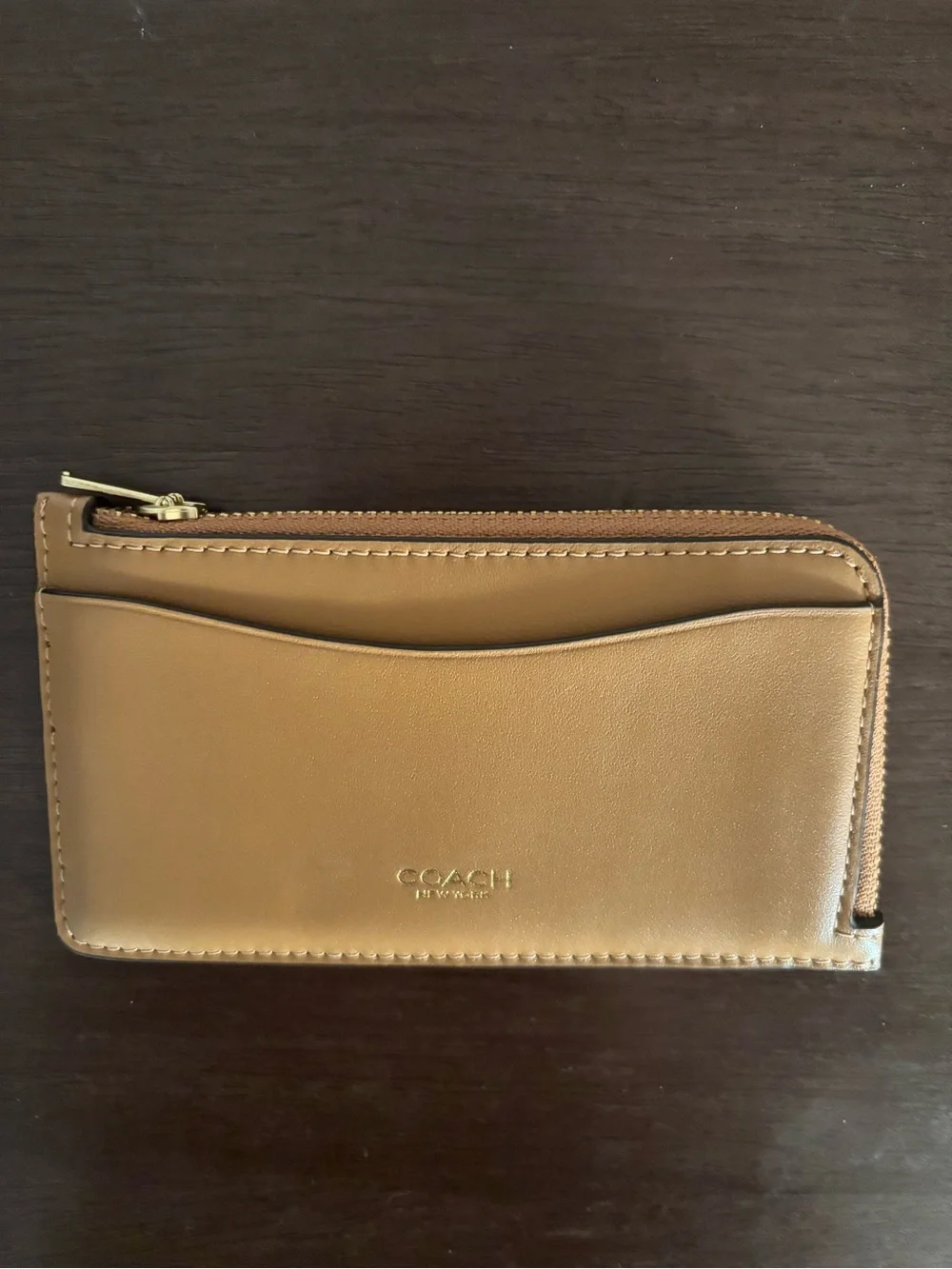 Coach New York Zip Card Case